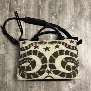 Cleobella Dree snake weekender bag